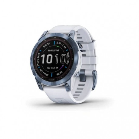 Garmin Smartwatch Fenix 7 Sapphire Solar Mineral Blue